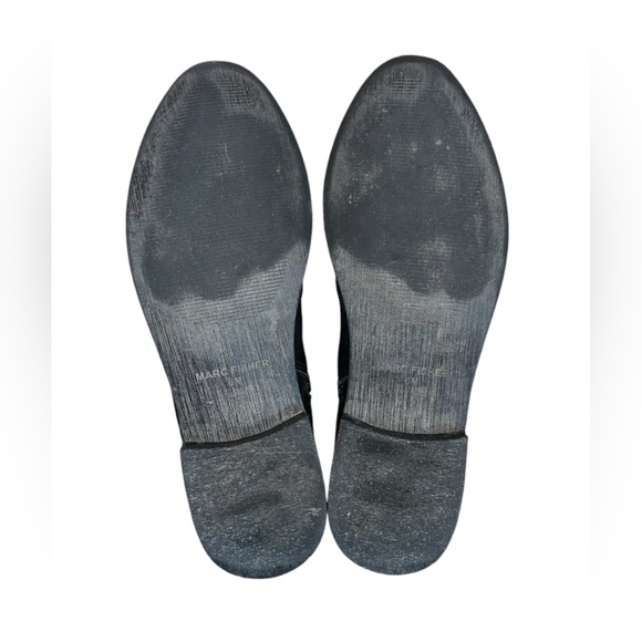 Marc Fisher Rail Bootie Black Leather Sz 6 - Picture 4 of 4